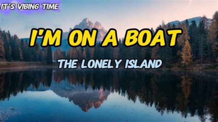 I'm ___ Boat (song by the Lonely Island): 2 wds.