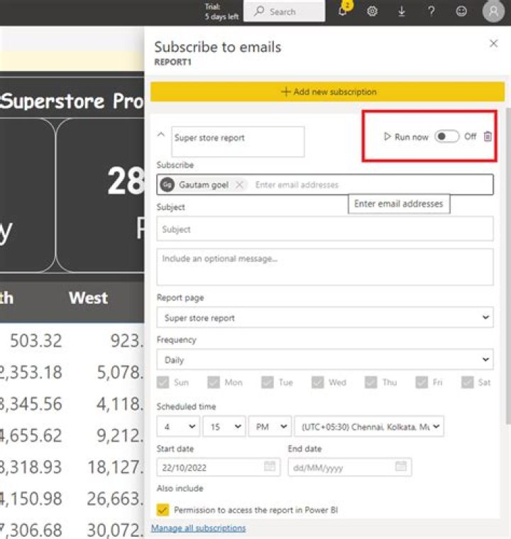 ___ in (agree to a subscription to an email list)