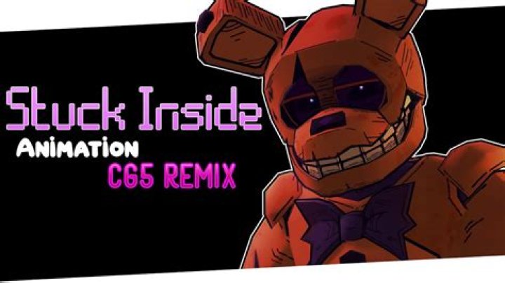 In ___ (stuck): 2 wds.