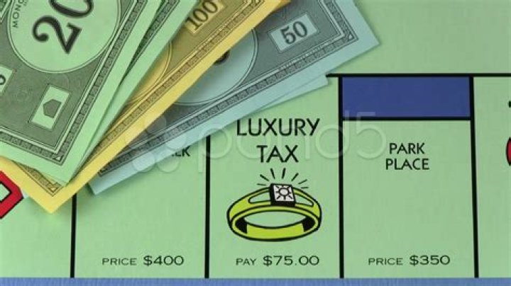 Income and luxury payments in Monopoly