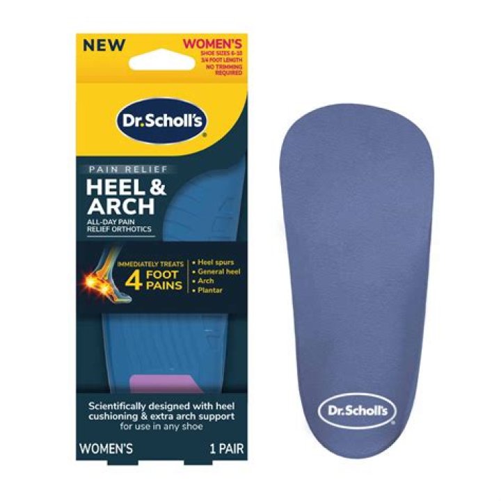 ___ insoles (Dr. Scholl's product)