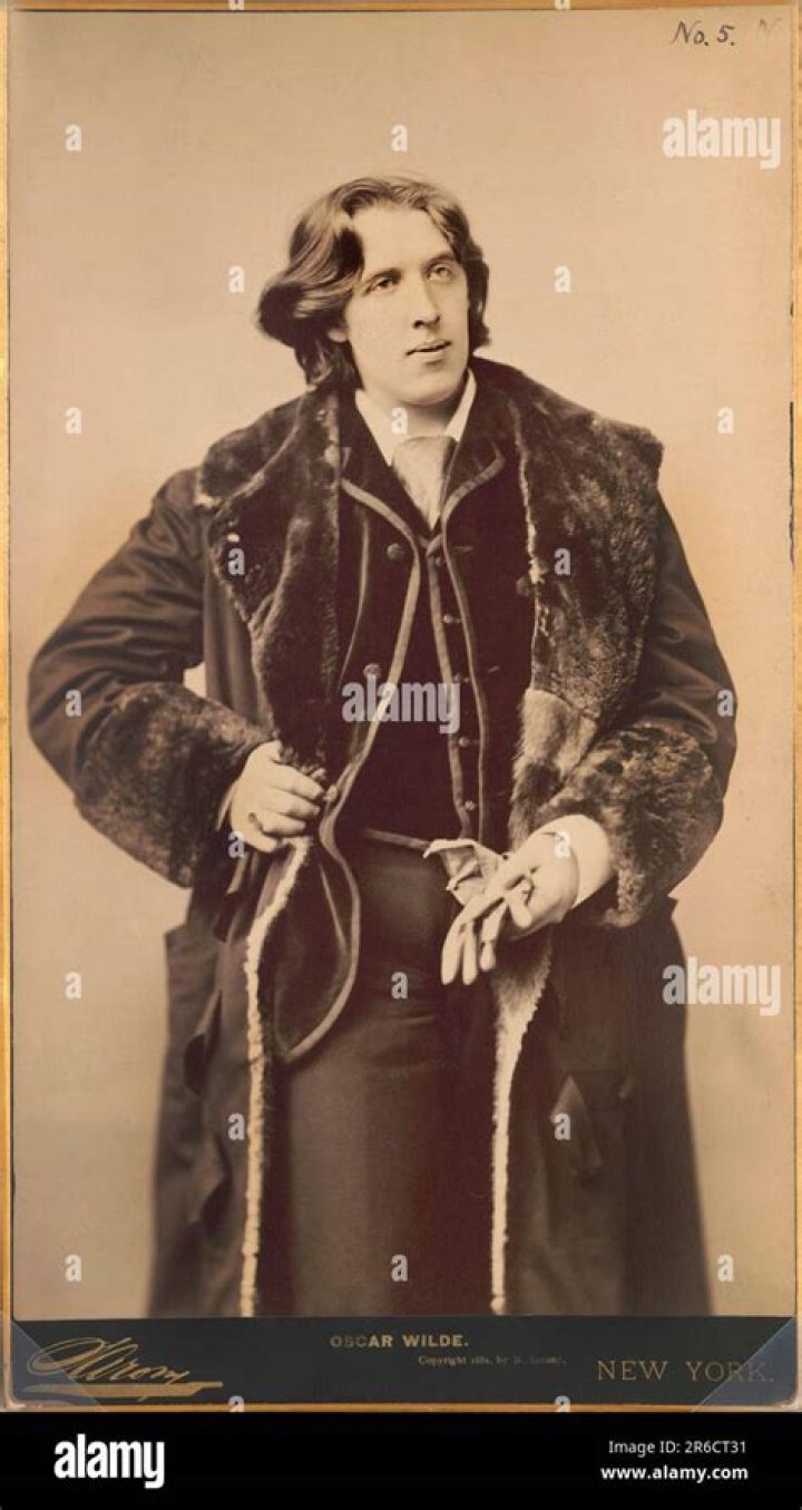 Irish playwright Wilde