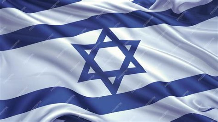 Israel's flag features a six-pointed one