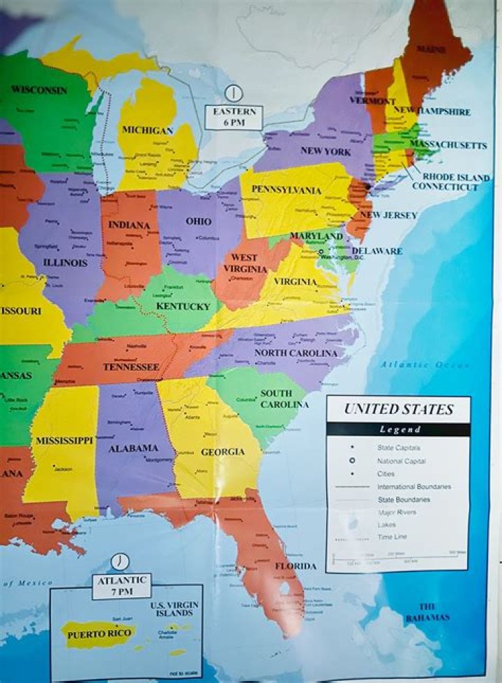 It follows Indiana on an alphabetical list of US states