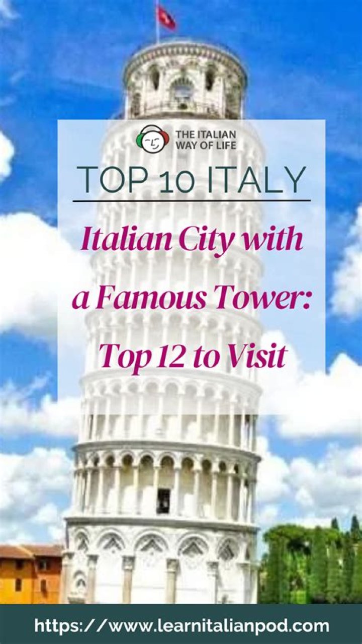 Italian city with a famous tower