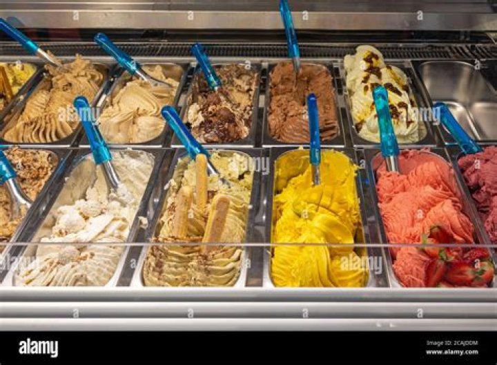Italian-style ice cream