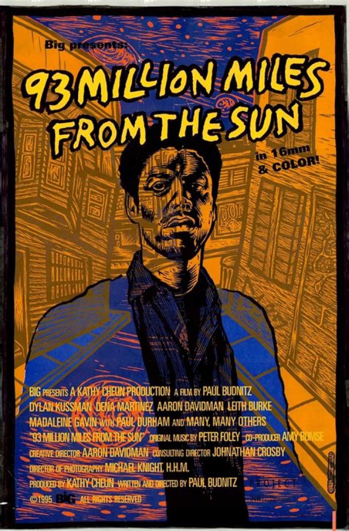 It's about 93 million miles from the sun