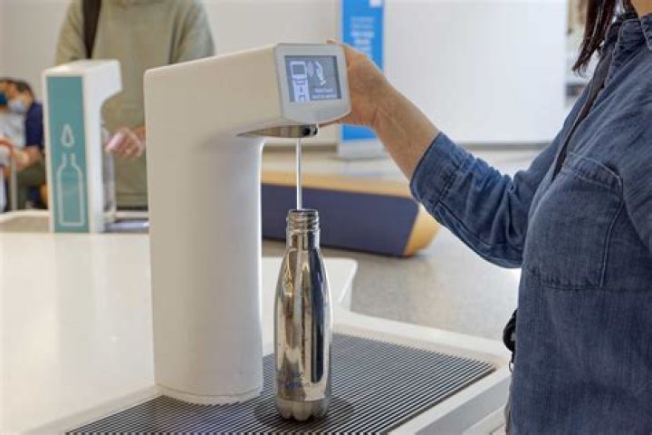 It's pumped at filling stations