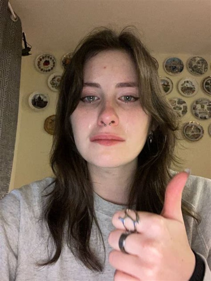 It's shed when crying