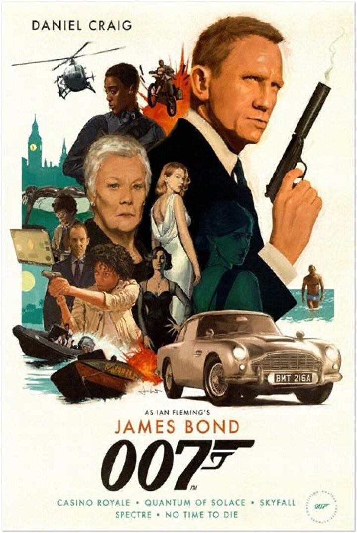 James Bond for example