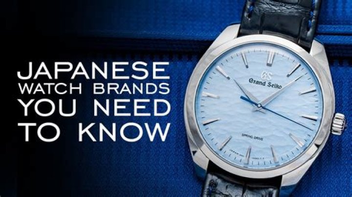 Japanese company that makes watches