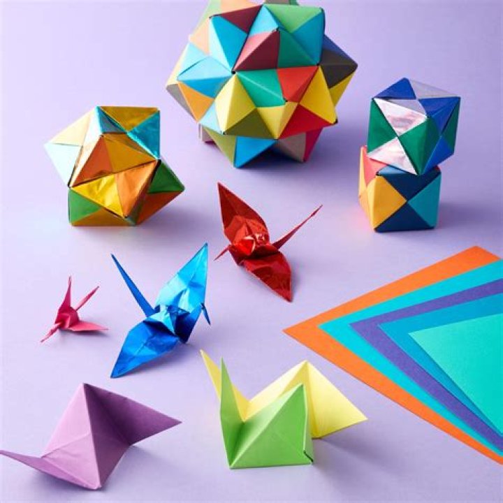 Japanese craft of paper folding