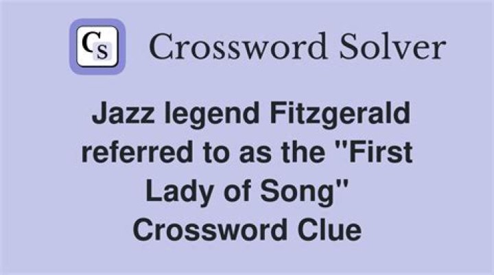Jazz legend Fitzgerald