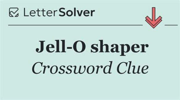 Jell-O shaper
