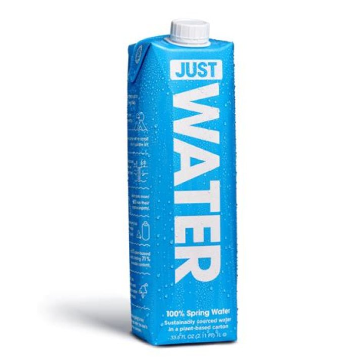 Just ___ water