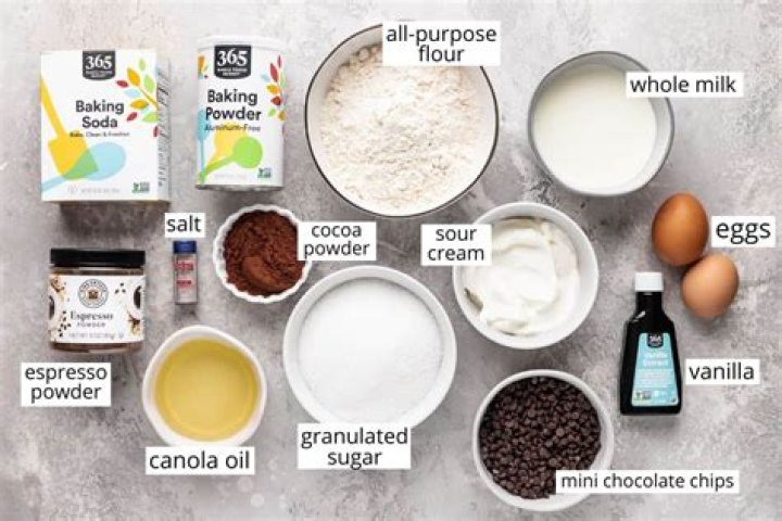 Key ingredients in a soufflé