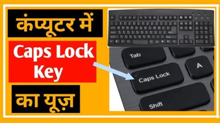 Key near the Caps Lock and Q keys