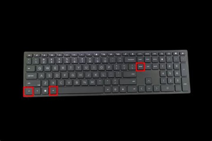 Keyboard key beside the Windows key