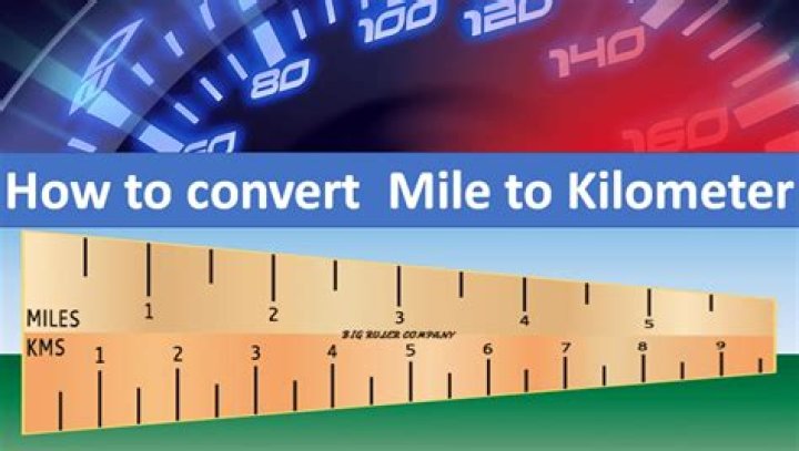 Kilometer or mile for example