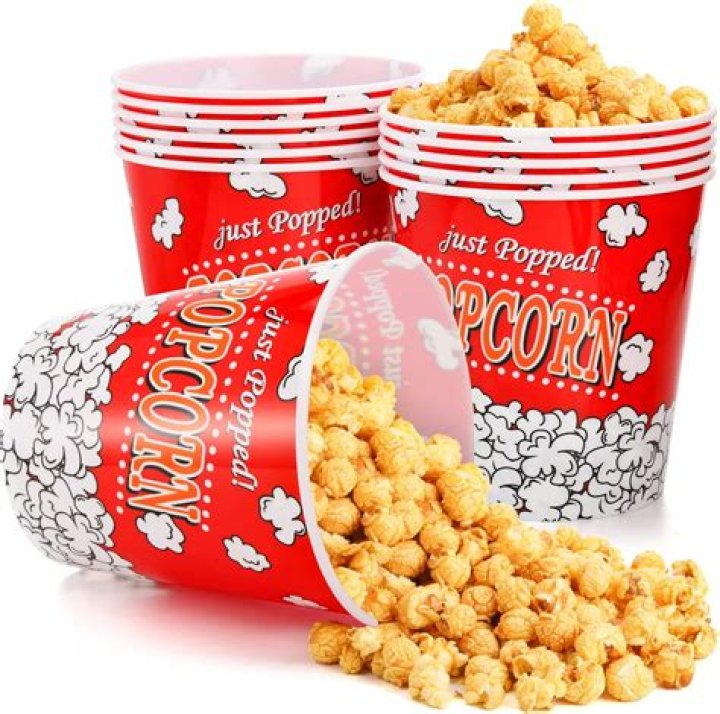 Large container for popcorn