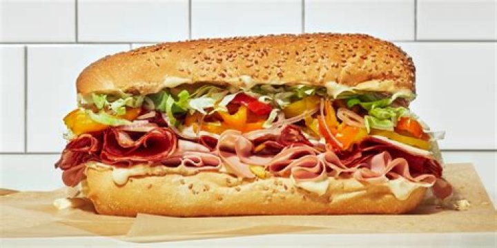 Large sandwich that's called a sub or a hoagie in some areas