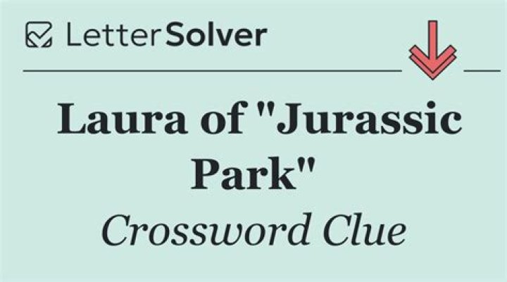 Laura of Jurassic Park