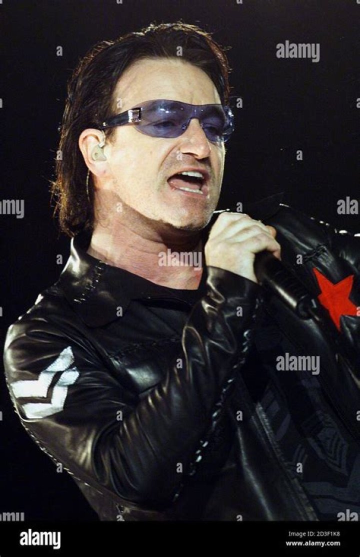 Lead singer of U2