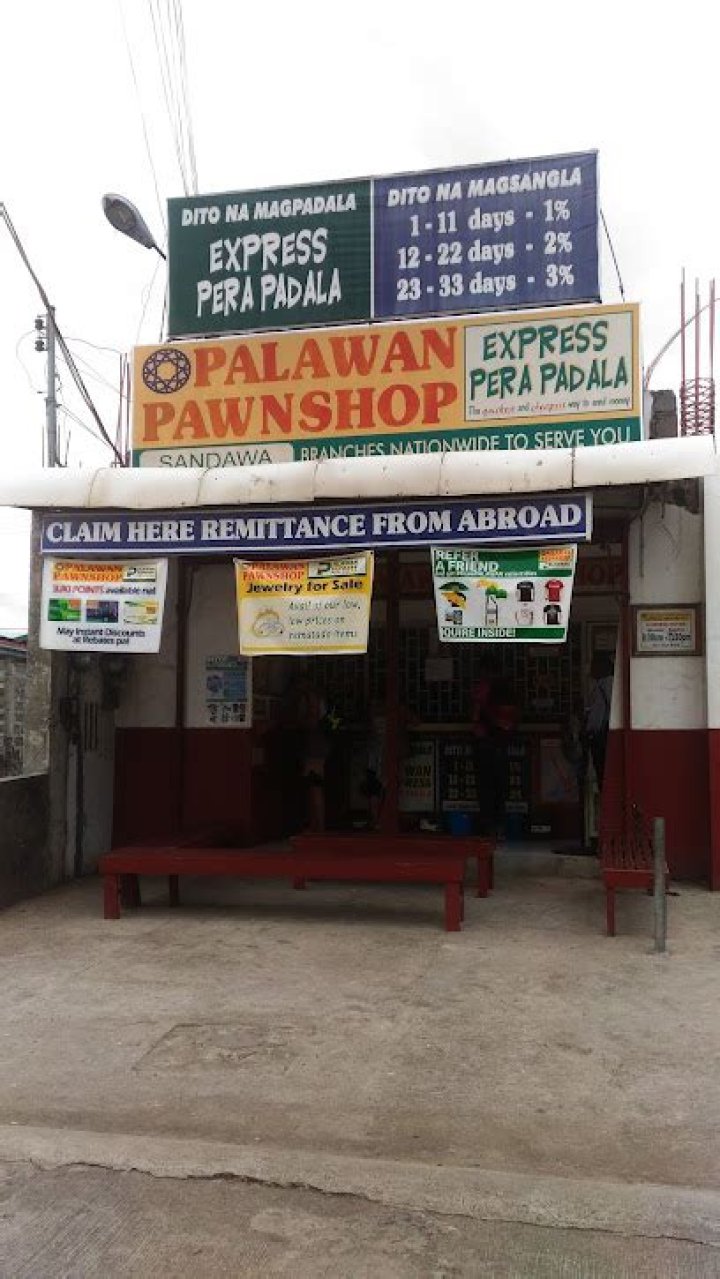 Leave at a pawnshop in slang