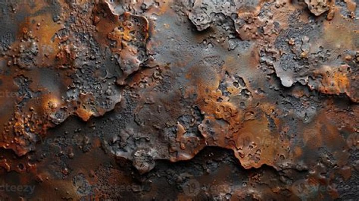 Like old decaying metal