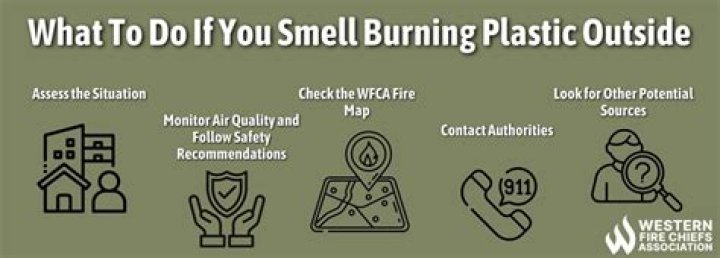 Like the smell of burning plastic