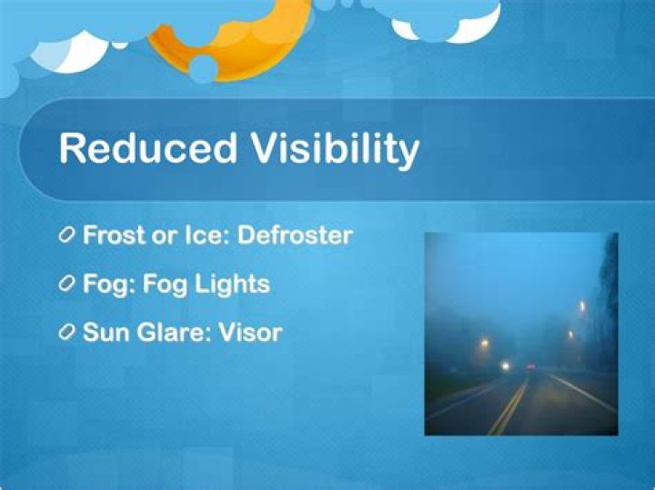 Like weather with low visibility