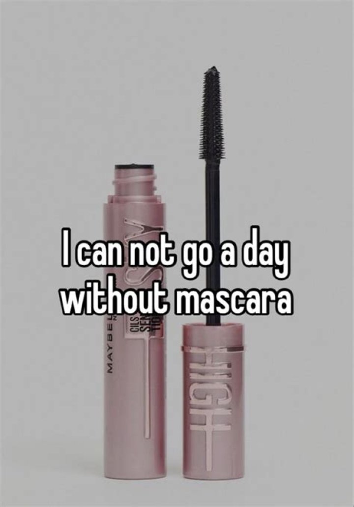 Little hair that might have mascara on it