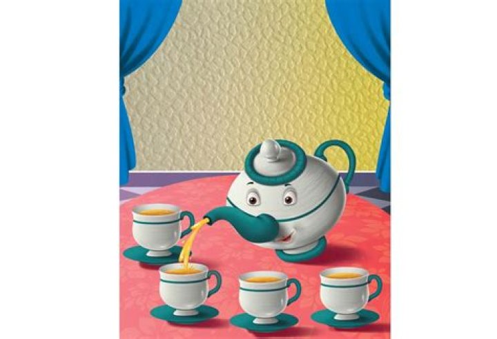 ___ little teapot short and stout...: 2 wds.