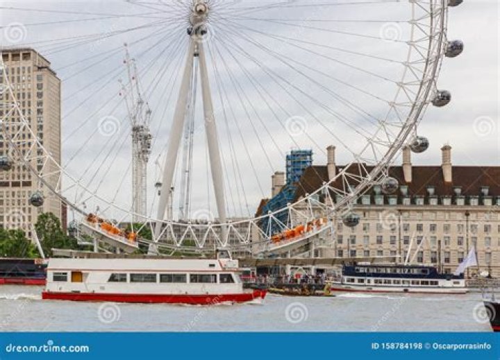 London ___ (Ferris wheel next to the Thames river)