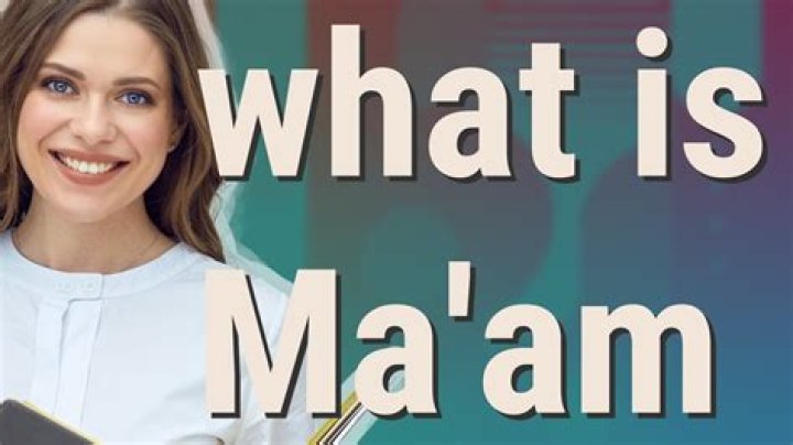 ___ madame (Yes ma'am in Montreal)