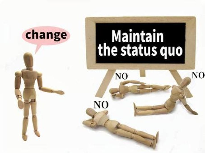 Maintain the status ___