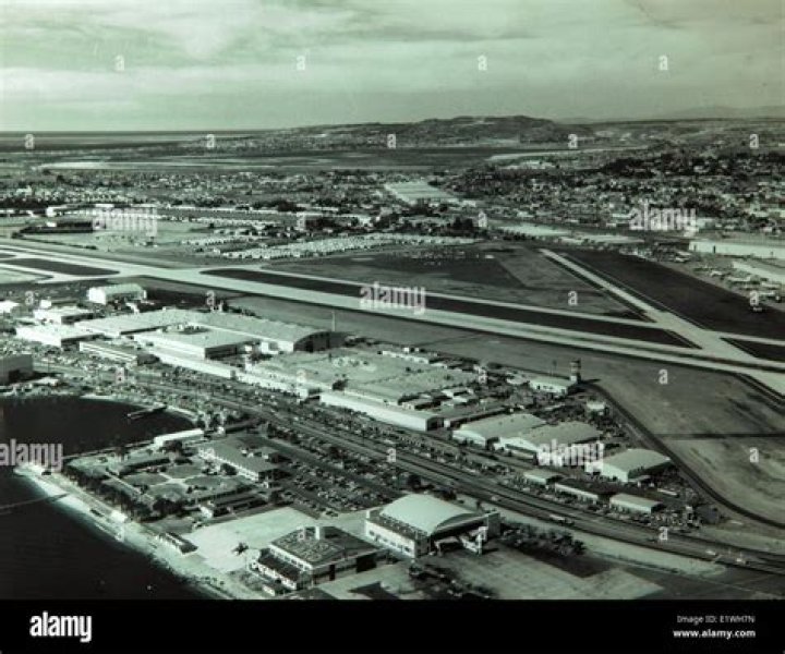 Major airport in Southern California