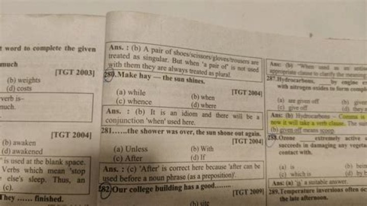 Make hay ___ the sun shines