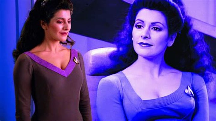 Marina Sirtis's role on Star Trek: The Next Generation