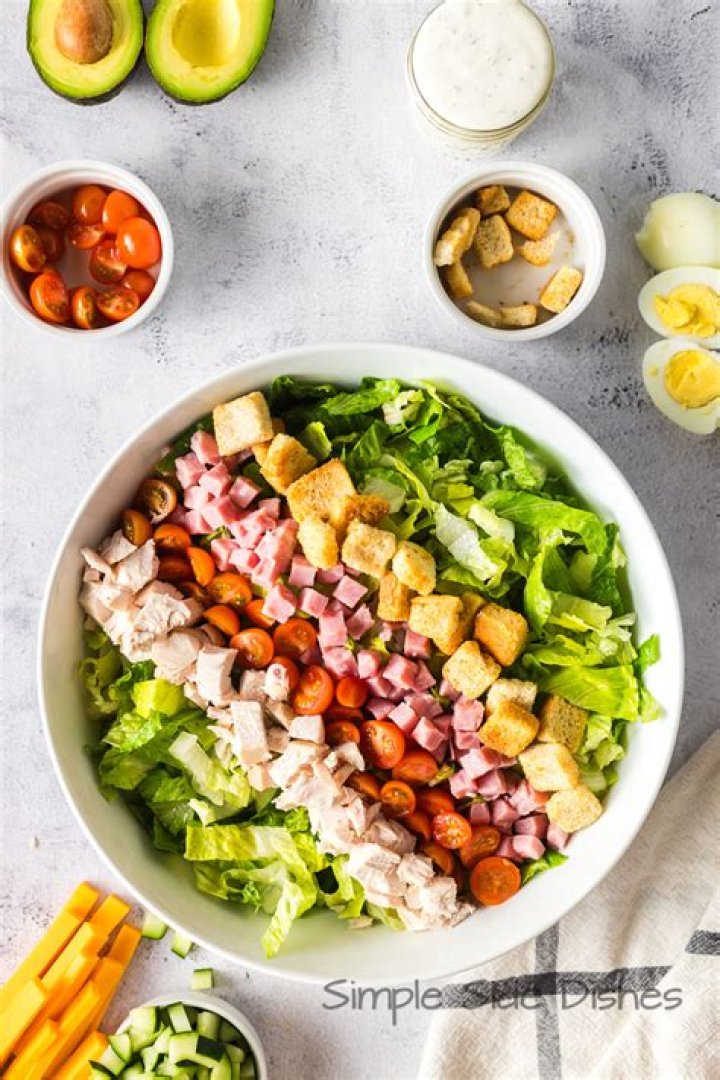 Meat often featured in a chef's salad