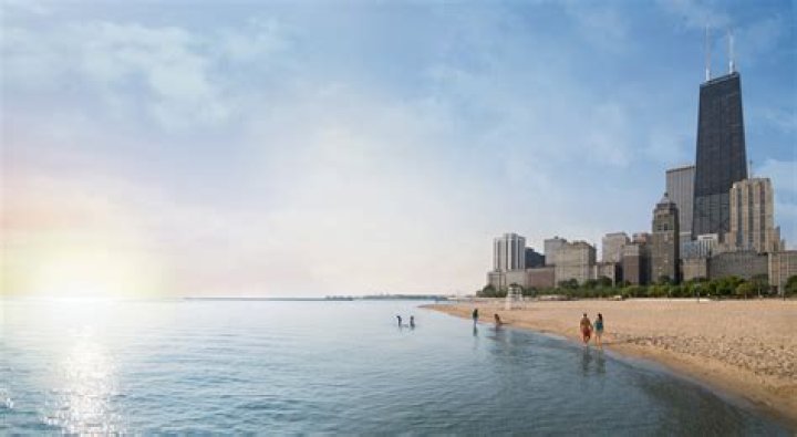 ___ Michigan (body of water with beaches in Chicago and Milwaukee)