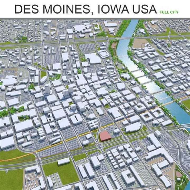 ___ Moines (city in Iowa)