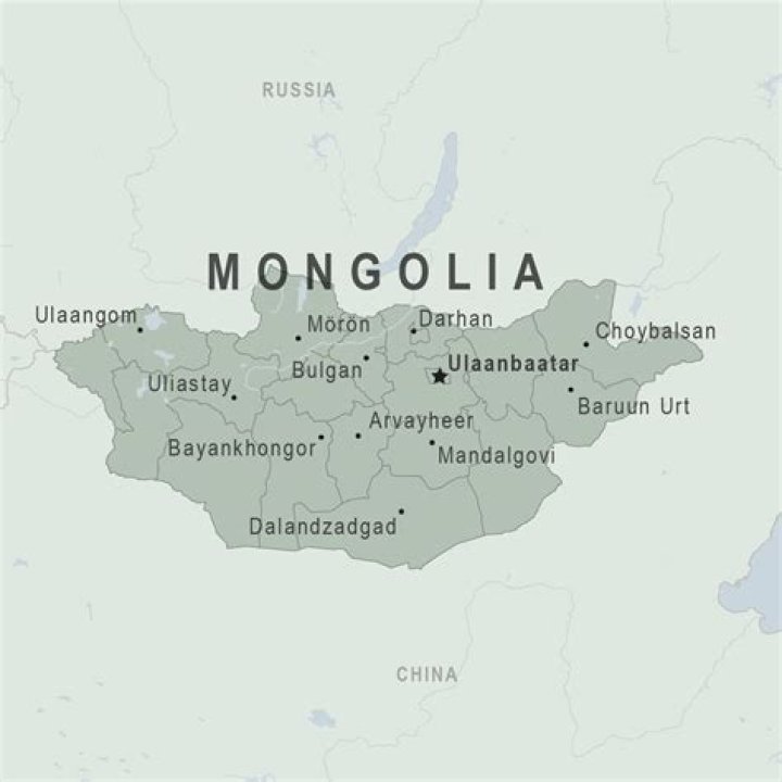 Mongolia's location
