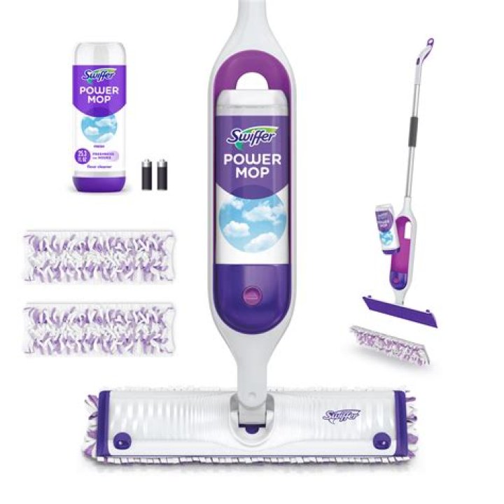 Mop & ___ (floor cleaner brand)