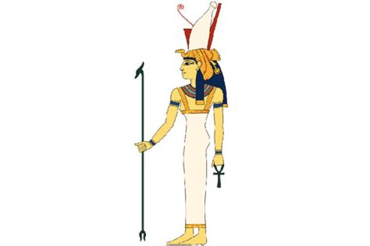 Mother goddess of Egyptian mythology