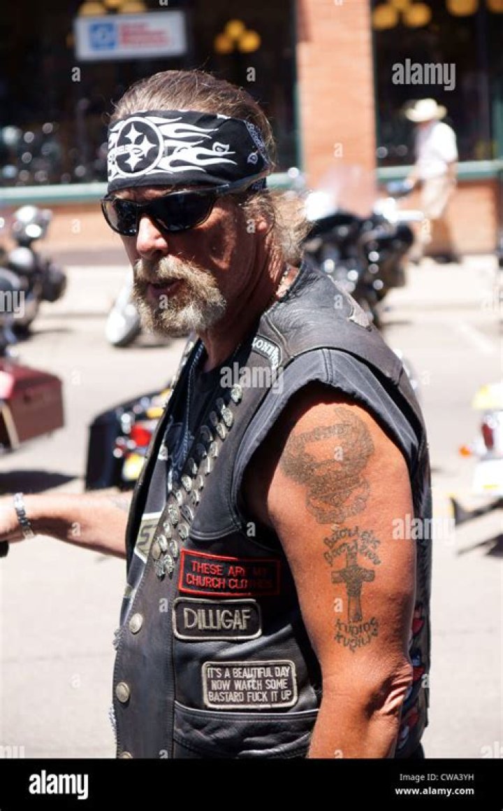 Motorcycle gang member
