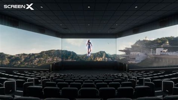 Movie format whose largest screen is 117 feet x 97 feet
