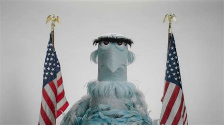 Muppet who's a patriotic eagle