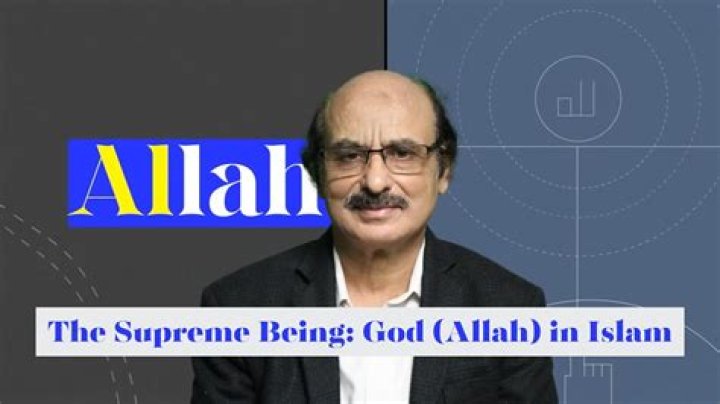 Muslims' supreme being
