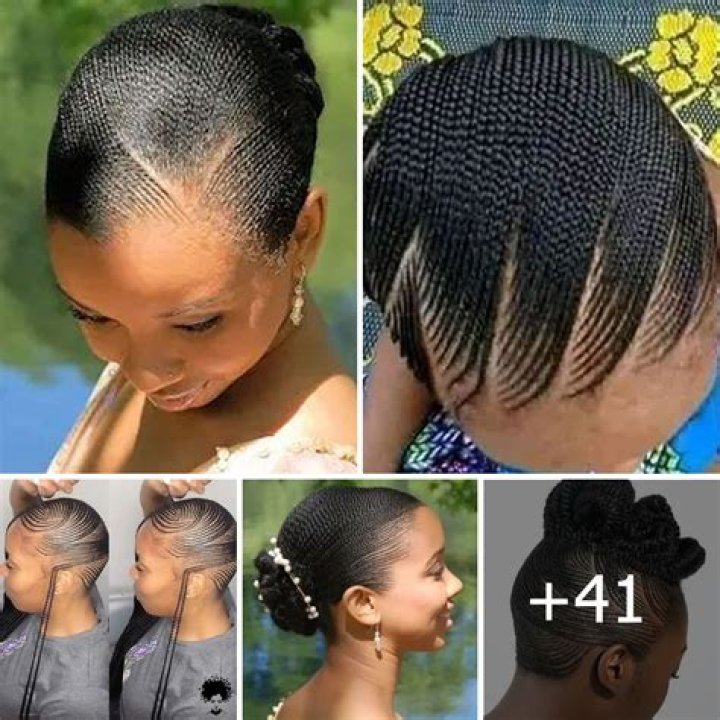 Natural hairstyle that may include a fade
